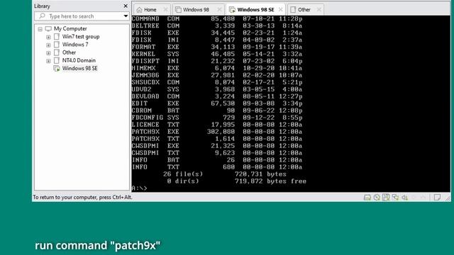 Fixing VMware Windows 9x errors on new AMD/Intel CPU - 2023 смотреть онлайн