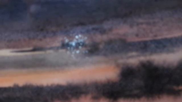 "Вечер в спальном районе" часть 1 /"Evening in the uptown" watercolor part 1 смотреть онлайн