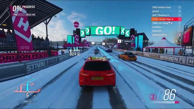 Forza Horizon 4 Audi RS6 Avant Gameplay смотреть онлайн