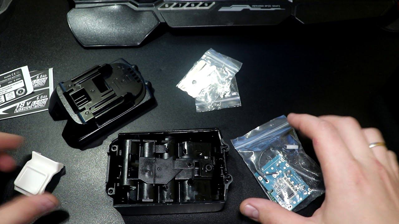 Корпус для самодельного аккумулятора Макита 18v. без BMS с Алиэкспресс.