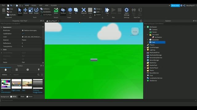 Roblox Studio - HOW TO PLAY VIDEOS смотреть онлайн