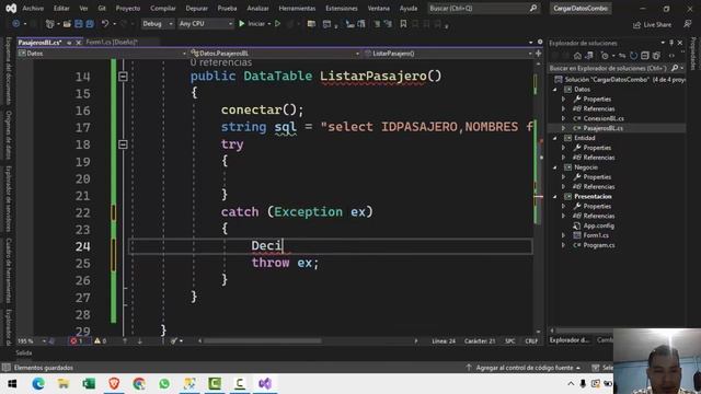 CARGAR DATOS DE SQL SERVER A COMBOBOX C# (DATATABLE) смотреть онлайн