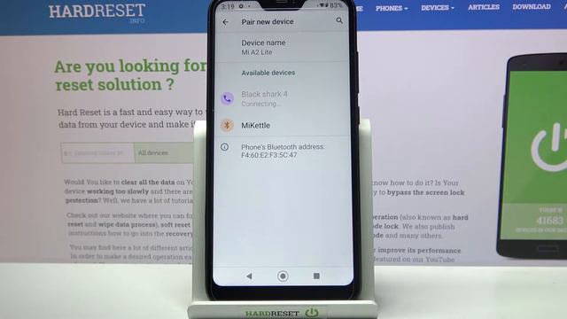 How to Link Bluetooth Device with XIAOMI A2 Lite– Add Bluetooth Device смотреть онлайн