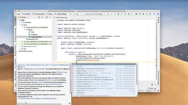 3) Android MVVM Tutorial - Task Database смотреть онлайн