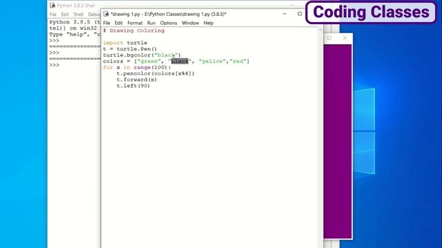 Coding for Kids in Python Changing Background Video #6, The Skill Academy смотреть онлайн