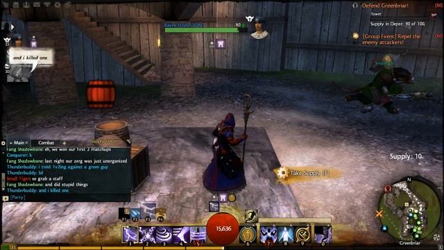 Guild Wars 2 - WvW Keep Defending like a Boss (lvl 31 Ele) смотреть онлайн
