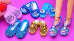 6 ПРОСТЫХ СПОСОБОВ СДЕЛАТЬ МИНИАТЮРНУЮ ОБУВЬ ДЛЯ БАРБИ