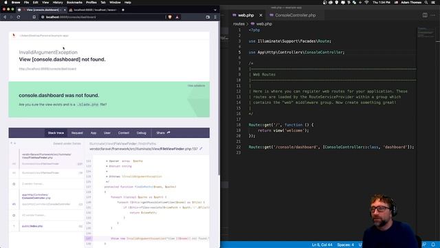 Creating a Laravel CMS - Step 4 - Creating an Admin Dashboard смотреть онлайн