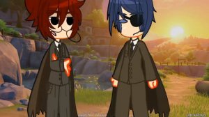 (дилюк и кэйа) смешное видео