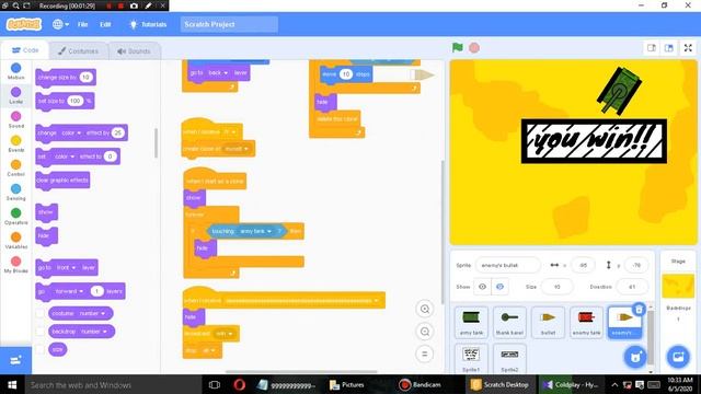 How to make a tank game on scratch смотреть онлайн