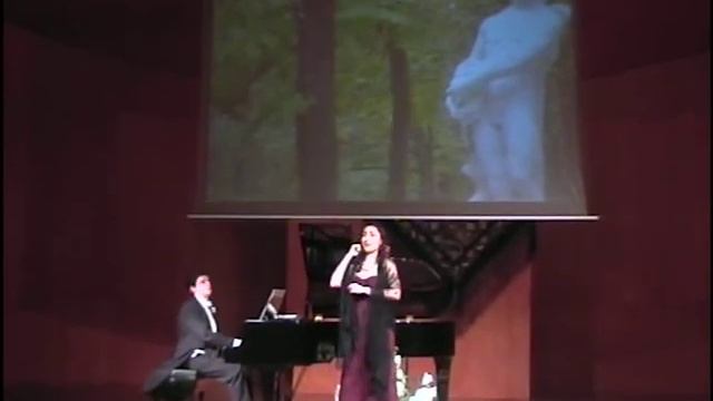 "Aranjuez, mi amor" de J. Rodrigo: Soprano Mónica Luz, Víctor Carbajo piano смотреть онлайн