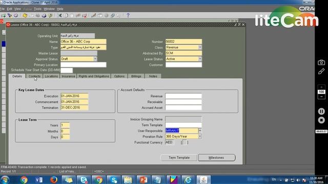 Oracle Property Management - Location Creation to Lease Creation смотреть онлайн