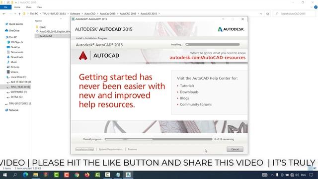 How TO Download and Install Auto CAD 2015 смотреть онлайн