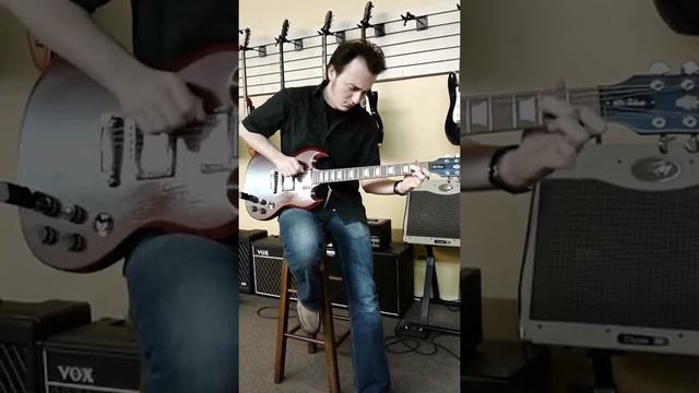 Gibson SG 60's Tribute Peavey Classic 30 Demo смотреть онлайн