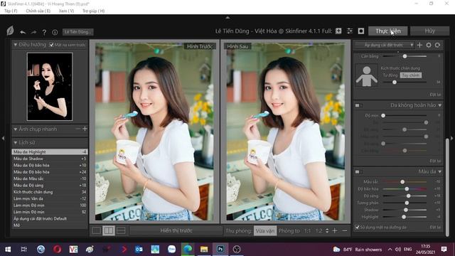 SkinFiner 4.1.1 Full - Tiếng Việt. смотреть онлайн