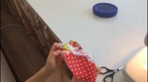 Как сшить мячик из обрезков ткани )