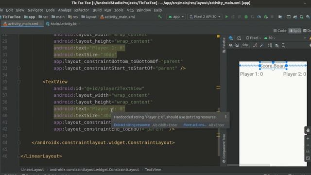 Android Kotlin Beginner Tutorial Tic Tac Toe | Part 2 – Basic Layout смотреть онлайн