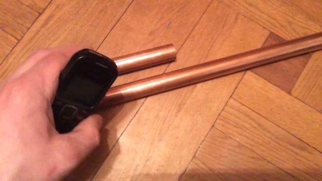 J Антенна 433 МГц из медной трубы . J-Pole Antenna смотреть онлайн
