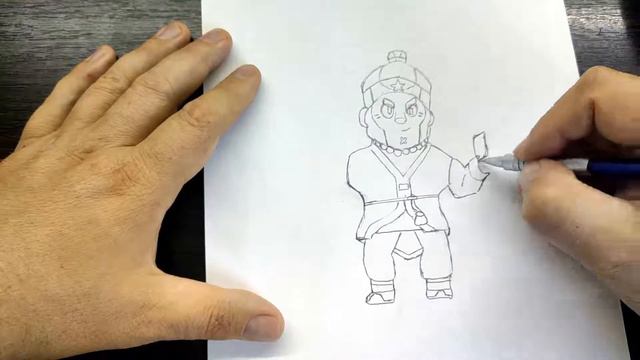 Как нарисовать Кольта - Как нарисовать Гвардейца Кольта - БравлСтарс - Рисуем скин Кольта смотреть онлайн