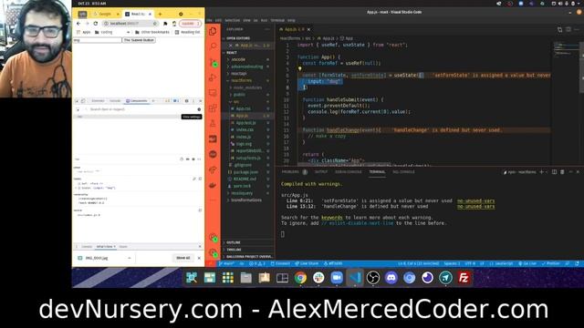 AM Coder - React Forms Masterclass (Uncontrolled, Controlled, useFormState, Formik) смотреть онлайн