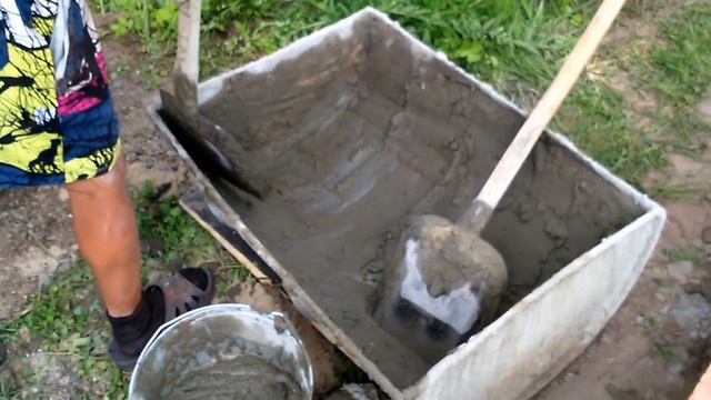 Строительство бани 2.5 на 4.5 из бруса / Кладём цоколь смотреть онлайн