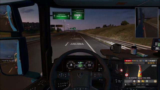 Euro Truck Simulator 2 (1.31.1s) - gefährliche Verkehrsgefährdung смотреть онлайн