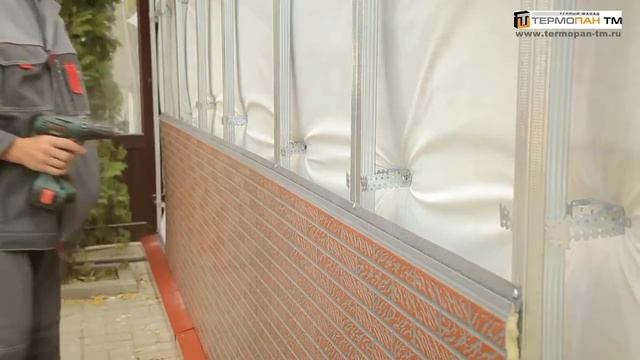 Монтаж металлические термопанели с утеплителем ТЕРМОПАН смотреть онлайн