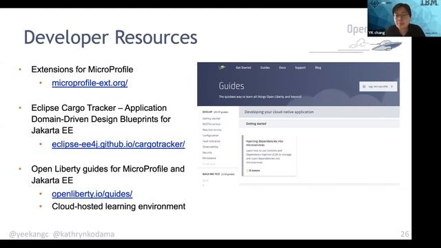 J4K OCT6, 2021 K.Kodama & Y.K.Chang - Landscape of MicroProfile and Jakarta EE Tools смотреть онлайн