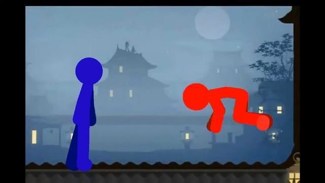 Blue vs red|stickmans fight|made in animating touch 2|зделано в рисуем мультфильмы 2 смотреть онлайн