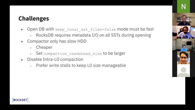 RocksDB Meetup for October 2020 featuring Facebook, VMware, and Rockset смотреть онлайн