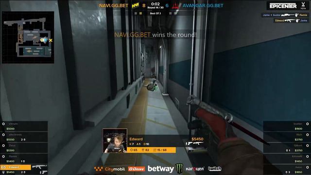 NaVi vs AVANGAR - Map2 @Train | CSGO Highlights | Epicenter 2018 (28.10.2018) смотреть онлайн