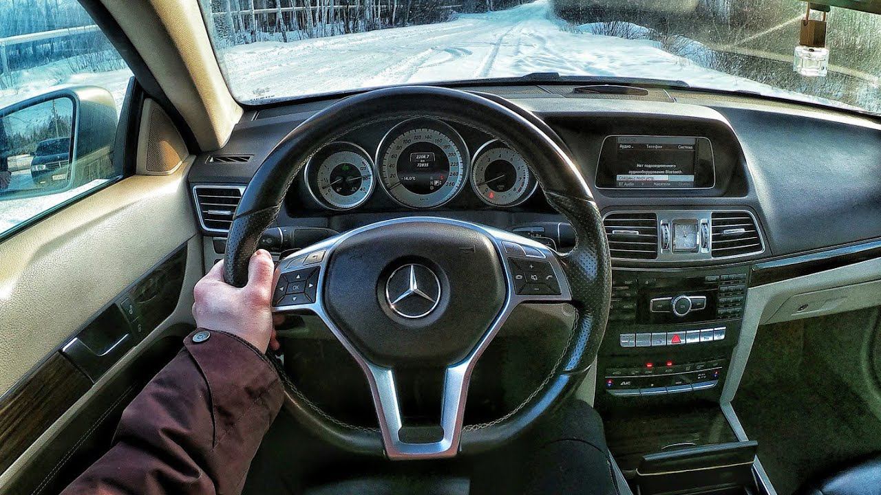 2014 Mercedes-Benz W212 2.0 AT - POV TEST DRIVE смотреть онлайн