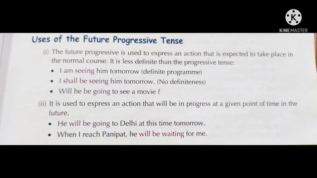 Future progressive Continuous Tense(Uses) смотреть онлайн