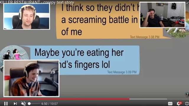 THE PALS REACT TO CREEPY CHAT STORIES! (Pals React to Scary Text Stories) смотреть онлайн