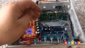 Усилитель мощности TDA7498E 2X160 Вт и Эквалайзер стерео NE5532 | обзор и проверка