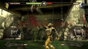 Mortal Kombat 9 - Cyber Scorpion MOD - Expert Arcade Ladder - Gameplay @ (1080p) - 60ᶠᵖˢ ✔