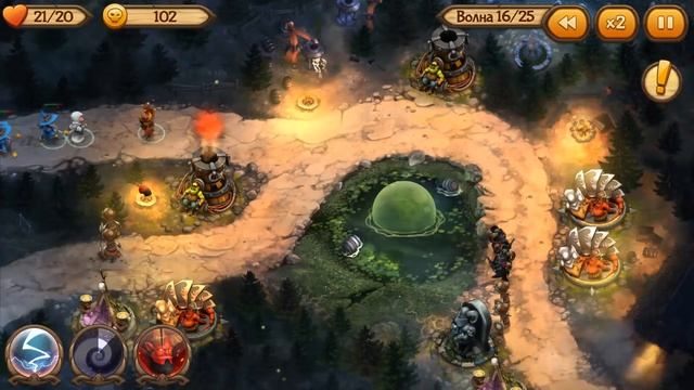 Evil Defenders ТЕМНЫЙ ЛЕС миссия 2 (Ад) часть 10 (прохождение) смотреть онлайн