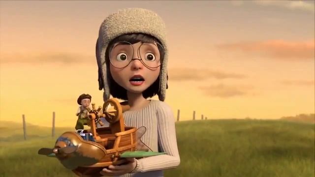 Алесь Радецкий | 12 лет | песня "Над городом", анимационный ролик смотреть онлайн