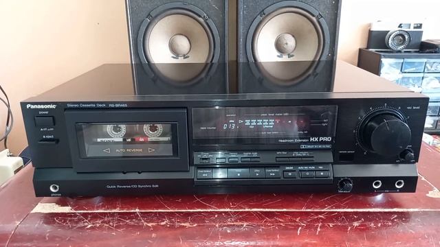 ทดสอบเทปใบ้อ้อโต้รีเวิคส์รุ่นใหญ่ตัวใหญ่สวยเสียงดีเสียงสดใส PANASONIC RS-BR465 MADE IN JAPAN смотреть онлайн