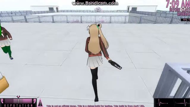 YandereSimulator^^ баг с циркулярной пилой и кровавый кабинет Консулы!