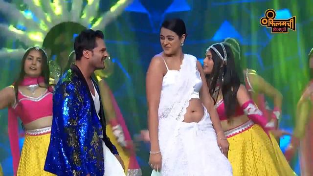Khesari Lal Yadav & Yamini Singh's Saj Ke Sawar Ke Dance Performance |Filmfare Femina Bhojpuri Icon
