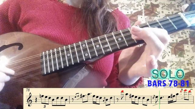 MAGGIE MAY Mandolin Tutorial for Beginners - Rod Stewart смотреть онлайн