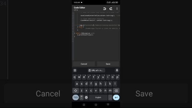 Creating an Android Project in Sketchware - Websites Cloneing App смотреть онлайн