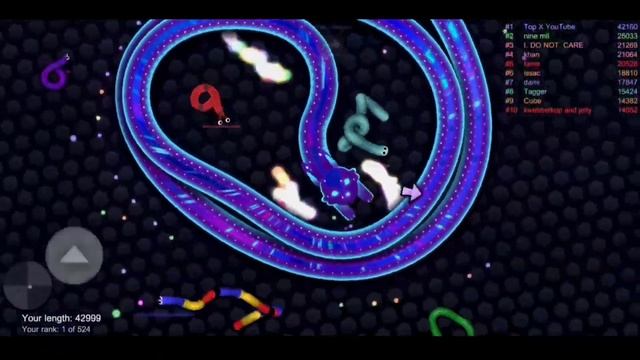 Slither.io A.I ANIMATED SKIN Vs GIANT Pro Snakes - Epic Skin Slitherio Vip Gameplay - World Record смотреть онлайн