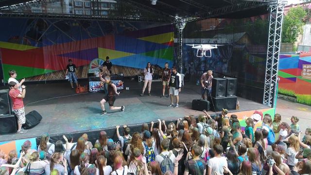 Фестиваль Красок Томск 2017 часть 4 | Вертикаль Мысли | 4K | 60 fps смотреть онлайн