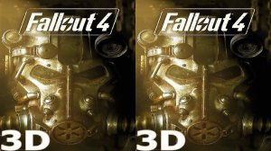 Fallout 4  3D video SBS  VR box google cardboard