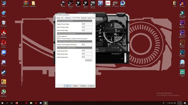 How to use New MSI AFTERBURNER and On Screen Display (OSD) in 2020 смотреть онлайн