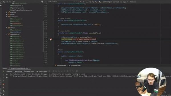 Setting breakpoints and debugging csharp code in Jetbrains Rider and Unity