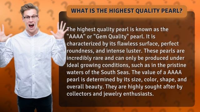 What is the highest quality pearl? смотреть онлайн