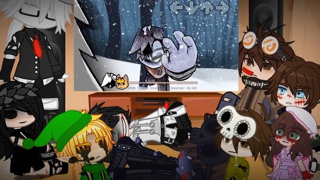 Creepypasta react to Friday night funkin vs mount silver (hypno lullaby/fnf mod) смотреть онлайн